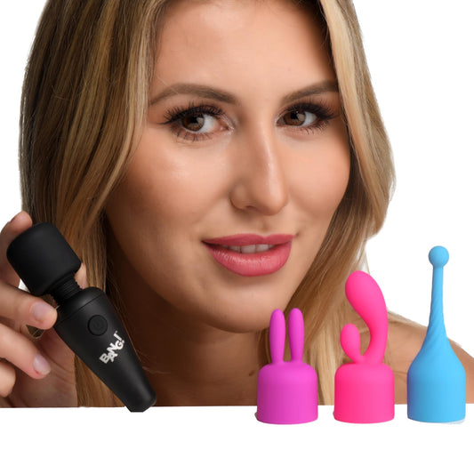 10X Mini Wand with 3 Attachments ---FREE SHIPPING!!!