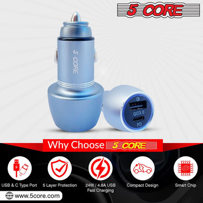 Cigarette lighter adapter, providing an easy and portable charging solution for your devices while traveling in your car